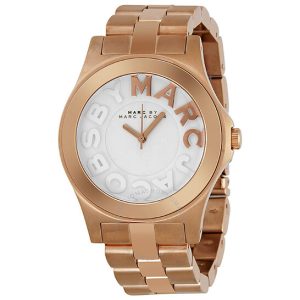 Marc by Marc Jacobs Women’s Quartz Stainless Steel White Dial 40mm Watch MBM3135