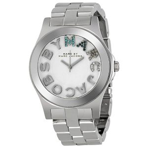Marc by Marc Jacobs Women’s Quartz Stainless Steel White Dial 40mm Watch MBM3136