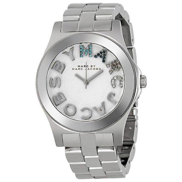 Marc by Marc Jacobs Women’s Quartz Stainless Steel White Dial 40mm Watch MBM3136