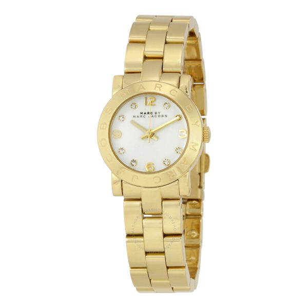 Marc by Marc Jacobs Women’s Quartz Stainless Steel White Dial 26mm Watch MBM3057