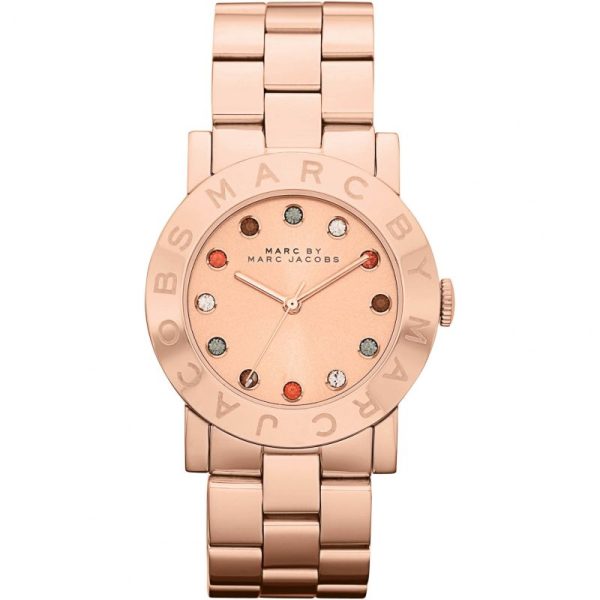 Marc by Marc Jacobs Women’s Quartz Stainless Steel Rose Gold Dial 36mm Watch MBM3142