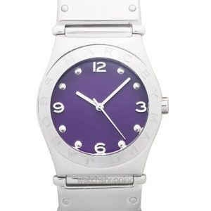 Marc by Marc Jacobs Women’s Quartz Stainless Steel Purple Dial 36mm Watch MBM3032