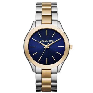 Michael Kors Women’s Quartz Stainless Steel Blue Dial 42mm Watch MK3479