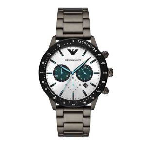 Emporio Armani Men’s Chronograph Stainless Steel MultiColour Dial 43mm Watch AR11471