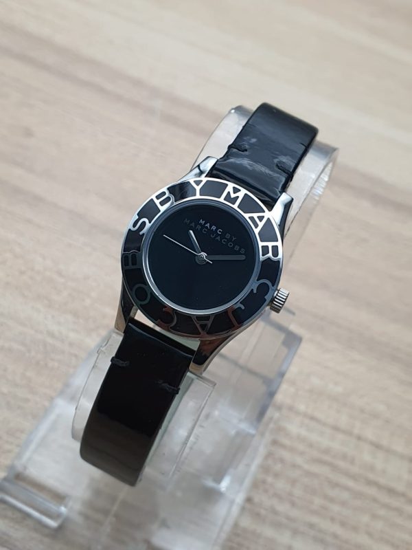 Marc by Marc Jacobs Women’s Quartz Leather Strap Black Dial 26mm Watch ...