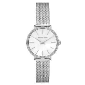 Michael Kors Women’s Quartz Stainless Steel Mother of Pearl Dial 32mm Watch MK4618