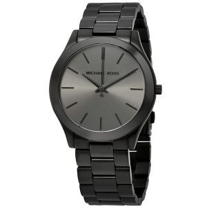 Michael Kors Men’s Quartz Stainless Steel Black Dial 44mm Watch MK8507
