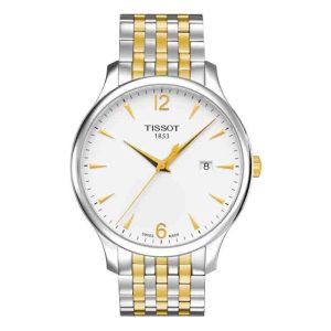 TISSOT Men’s Quartz Swiss Made Stainless Steel White Dial 42mm Watch T063.610.22.037.00