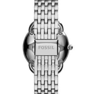 Fossil Women’s Quartz Silver Stainless Steel White Dial 34mm Watch ES3712