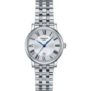 Tissot Women’s Quartz Swiss Made Stainless Steel Silver Dial 30mm Watch T122.210.11.033.00