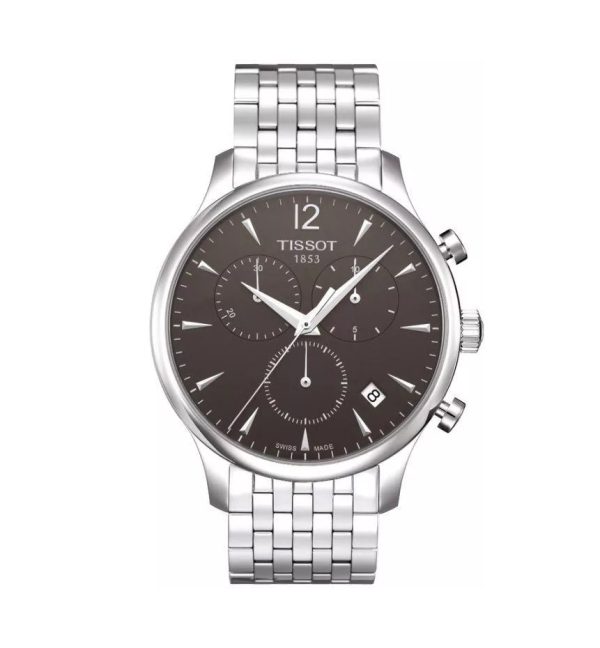 TISSOT Men’s Quartz Swiss Made Stainless Steel Black Dial 42mm Watch T063.617.11.057.00