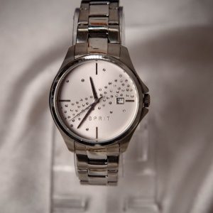 Esprit Women’s Quartz Stainless Steel Silver Pink Shade Dial 37mm Watch FW15L1081