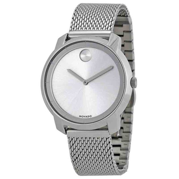 Movado Women’s Quartz Swiss Made Silver Stainless Steel Silver Dial 36mm Watch 3600241