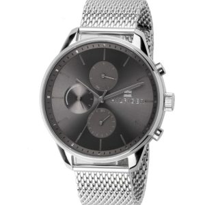 Tommy Hilfiger Men’s Quartz Silver Stainless Steel Grey Dial 44mm Watch 1791484