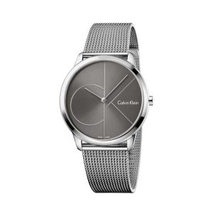 Calvin Klein Men’s Quartz Silver Stainless Steel Gray Dial 40mm K3M21123