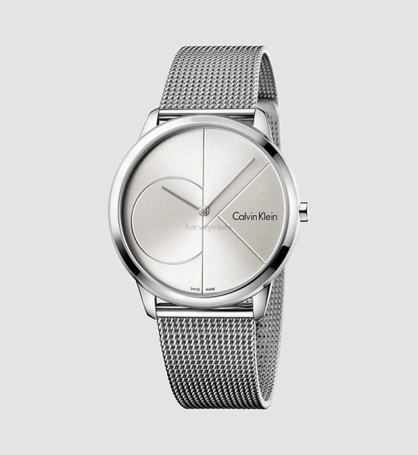Calvin Klein Men’s Quartz Silver Stainless Steel Silver Dial 40mm K3M2112Z