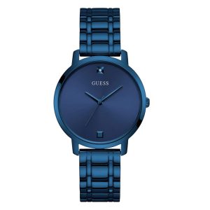 Guess Women’s Quartz Blue Stainless Steel Blue Dial 40mm Watch GW0073L3