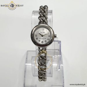 Coach Women’s Quartz Silver Stainless Steel Silver Dial 22mm Watch CA717141130