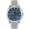Hugo Boss Men’s Quartz Silver Stainless Steel Blue Dial 46mm Watch 1513884