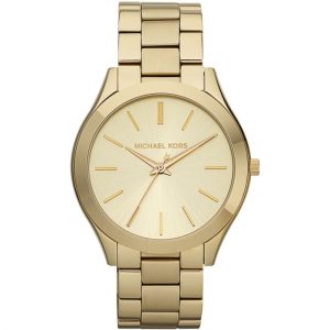 Michael Kors Women’s Quartz Gold Stainless Steel Champagne Dial 42mm Watch MK3179