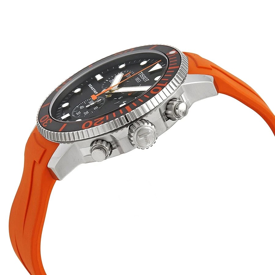 Tissot orange store strap watch