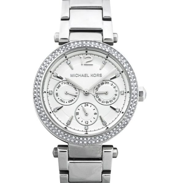 Michael Kors Women’s Quartz Silver Stainless Steel Silver Dial 38mm Watch MK5779