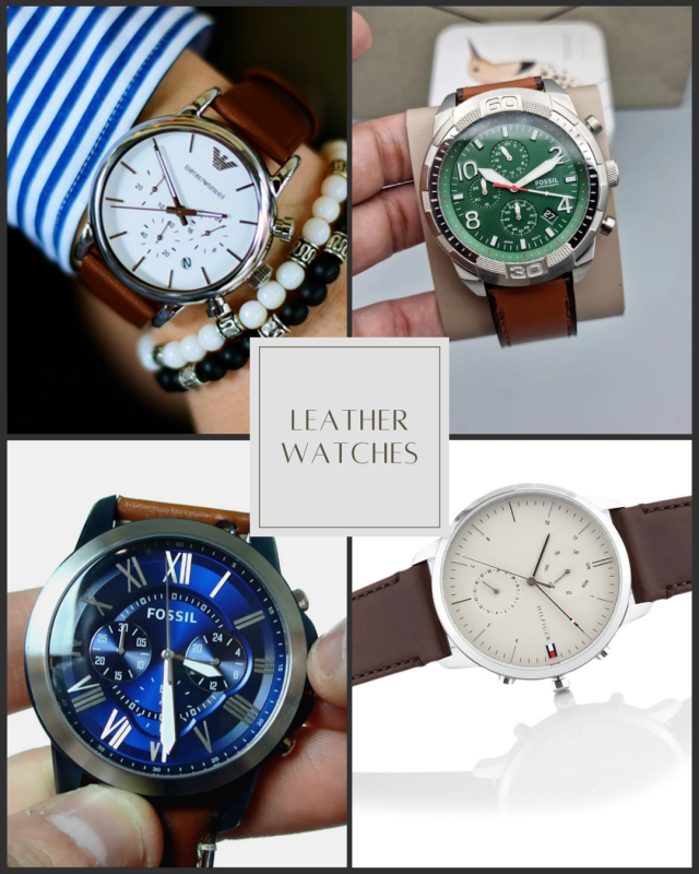 4 Occasions that are Perfect for styling a Leather Watch