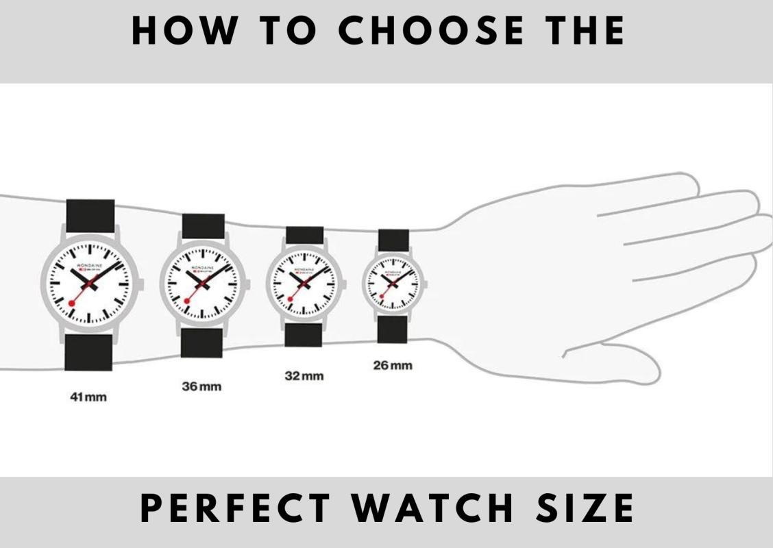 How to choose the Perfect Watch size