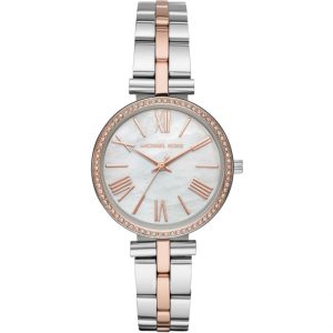 Michael Kors Women’s Quartz Two-tone Stainless Steel Mother Of Pearl Dial 34mm Watch MK3969