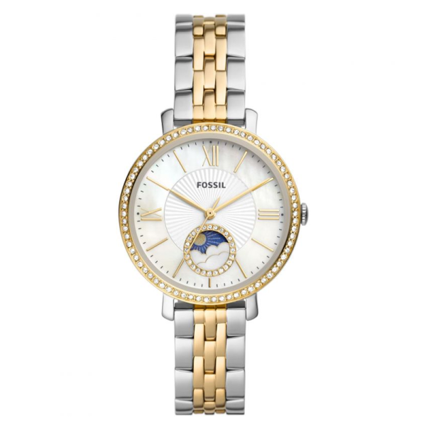 Fossil Women’s Quartz Two-tone Stainless Steel Mother Of Pearl Dial 36mm Watch ES5166