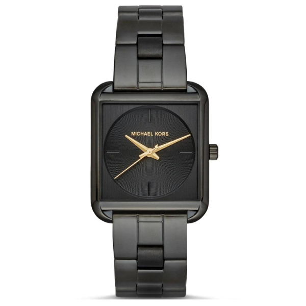 Michael Kors Women’s Quartz Black Stainless Steel Black Dial 33mm Watch MK3666
