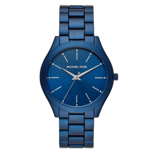 Michael Kors Women’s Quartz Blue Stainless Steel Blue Dial 42mm Watch MK4503