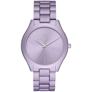 Michael Kors Women’s Quartz Purple Stainless Steel Purple Dial 42mm Watch MK4540