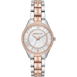 Michael Kors Women’s Quartz Two-tone Stainless Steel Mother of Pearl Dial 33mm Watch MK3979