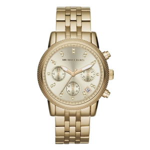 Michael Kors Women’s Quartz Gold Stainless Steel Gold Dial 36mm Watch MK5676