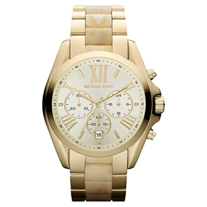 Michael Kors Women’s Quartz Gold Stainless Steel Gold Dial 43mm Watch MK5722