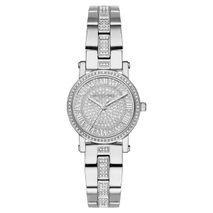 Michael Kors Women’s Quartz Silver Stainless Steel Silver Dial 28mm Watch MK3775