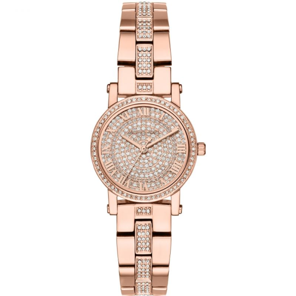 Michael Kors Women’s Quartz Rose Gold Stainless Steel Rose Gold Dial 28mm Watch MK3776