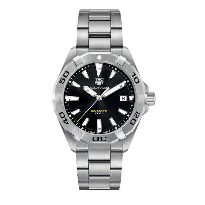 Tag heuer shop aquaracer 41mm black