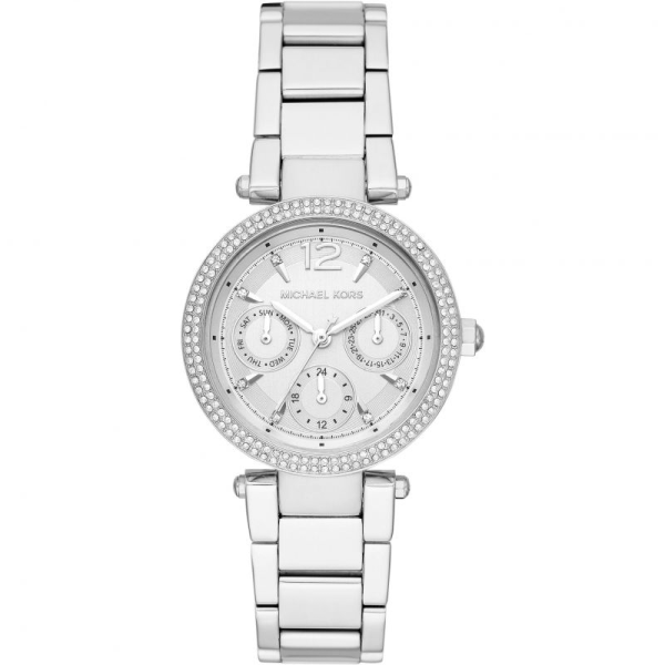 Michael Kors Women’s Quartz Silver Stainless Steel Silver Dial 33mm Watch MK6350
