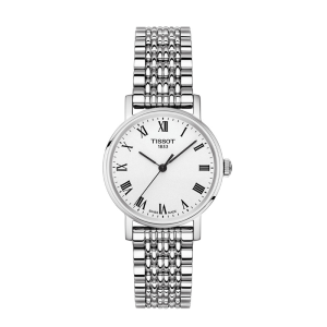 Tissot Women’s Quartz Swiss Made Silver Stainless Steel White Dial 30mm Watch T109.210.11.033.00