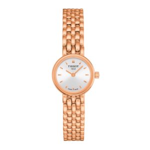 Tissot Women’s Quartz Swiss Made Rose Gold Stainless Steel Silver Dial 20mm Watch T058.009.33.031.01