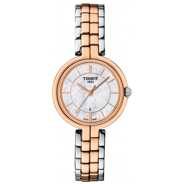 Tissot Women’s Quartz Swiss Made Two-tone Stainless Steel Mother of Pearl Dial 26mm Watch T094.210.22.111.00