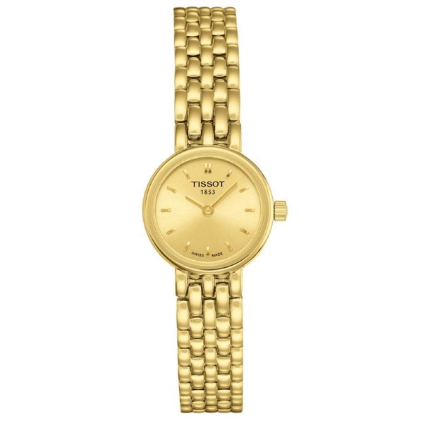 Tissot Women’s Quartz Swiss Made Gold Stainless Steel Gold Dial 20mm Watch T058.009.33.021.00