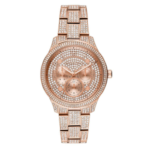 Michael Kors Women’s Quartz Rose Gold Stainless Steel Rose Gold Dial 38mm Watch MK6628