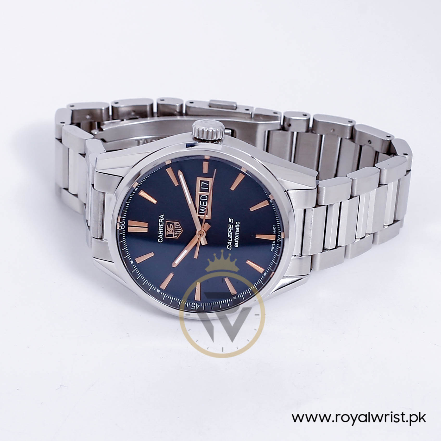 Tag Heuer Carrera Men s Automatic Swiss Made Silver Stainless