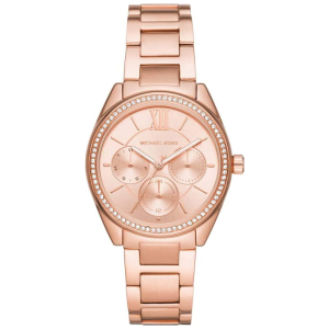 Michael Kors Women’s Quartz Rose Gold Stainless Steel Rose Gold Dial 35mm Watch MK7091