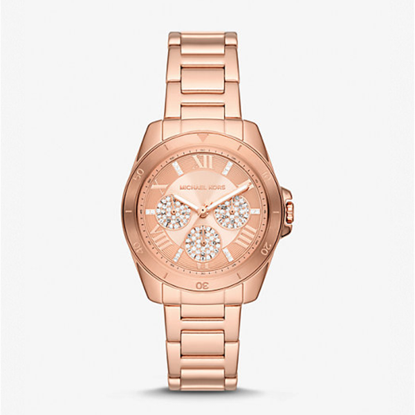 Michael Kors Women’s Quartz Rose Gold Stainless Steel Rose Gold Dial 36mm Watch MK7264
