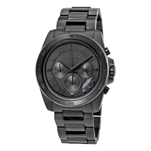 Michael Kors Men’s Quartz Black Stainless Steel Black Dial 44mm Watch MK8900