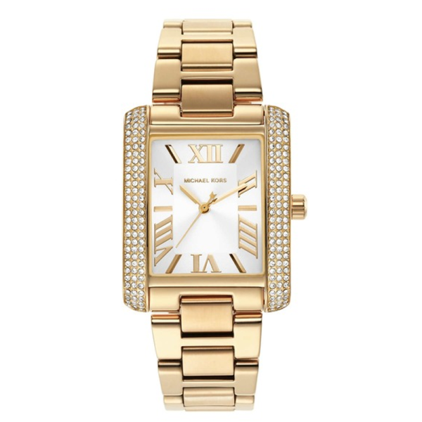 Michael Kors Women’s Quartz Gold Stainless Steel Champagne Dial 33mm Watch MK3324